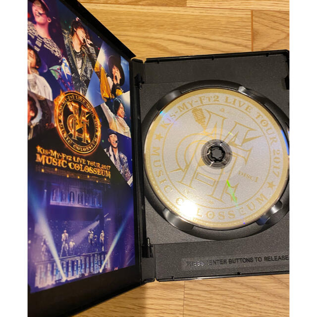 LIVE　TOUR　2017　MUSIC　COLOSSEUM DVD エンタメ/ホビーのDVD/ブルーレイ(ミュージック)の商品写真