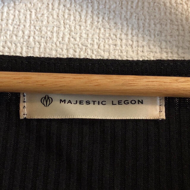 MAJESTIC LEGON(マジェスティックレゴン)のマジェスティックレゴン　サマーニット レディースのトップス(カットソー(半袖/袖なし))の商品写真