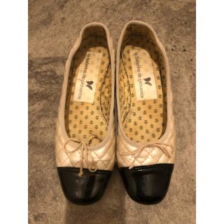 ロキエ(Lochie)のヴィンテージ　vintage バレエシューズ　パンプス　リボン(バレエシューズ)