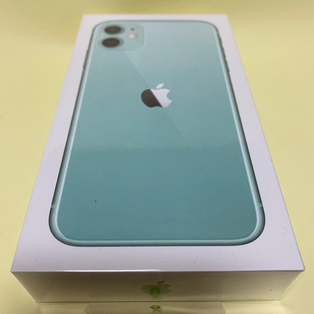 新品未使用未開封 SIMフリー iPhone11 64GB グリーン 残債無し