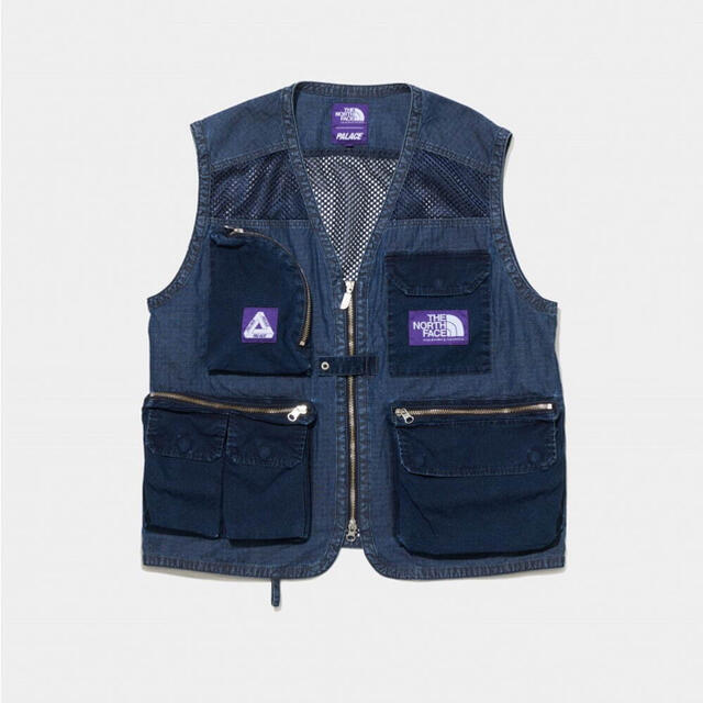 PALACE NORTH FACE PURPLE LABEL Mesh Vest