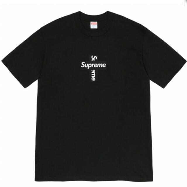 XL Supreme Cross Box Logo Tee 黒 新品 買う 激安 トップス tripkicks.com