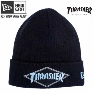 ニューエラー(NEW ERA)のNEW ERA × THRASHER ビーニー(ニット帽/ビーニー)