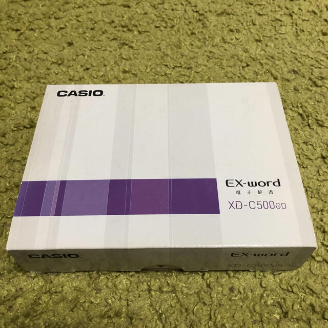 CASIO Ex-word 電子辞書 XD-C500GD 新品 3