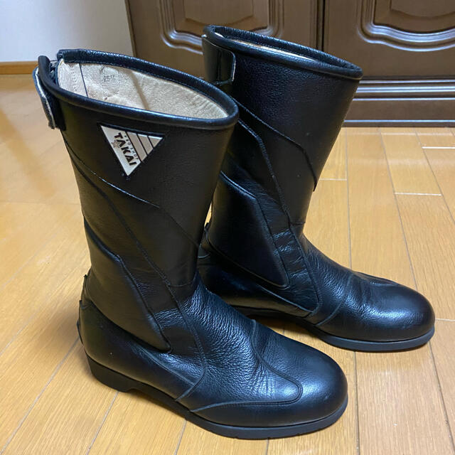 TAKAI 本革製ライディングブーツ サイズ=25.5cm - ブーツ