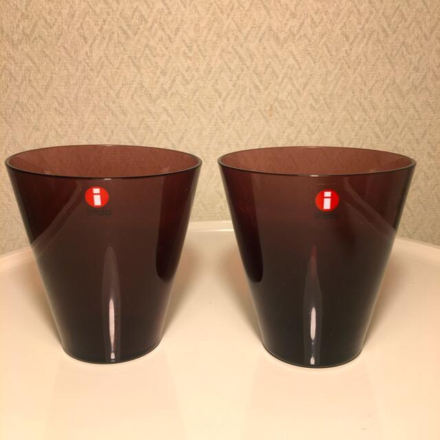 iittala(イッタラ)の【新品】カルティオ マウスブロー　ライラック　2客セット インテリア/住まい/日用品のキッチン/食器(タンブラー)の商品写真