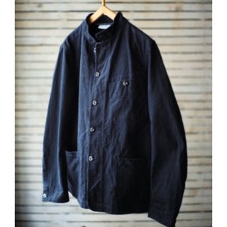 フランクリーダー(FRANK LEDER)の【美品】British Work Jacket  size M(ノーカラージャケット)