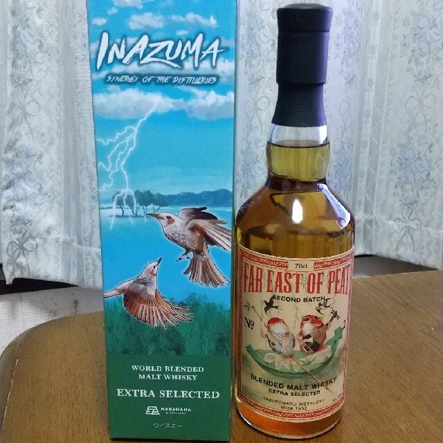 hanさんです。長濱蒸留所INAZUMA 三郎丸FR EAST OF PEAT  食品/飲料/酒の酒(ウイスキー)の商品写真