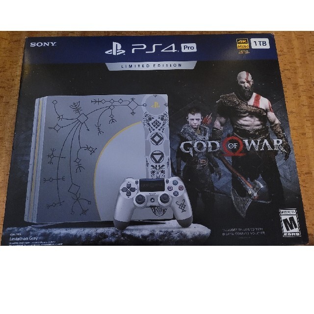 PlayStation 4 Pro God of War 海外版 +おまけゲームソフト/ゲーム機本体
