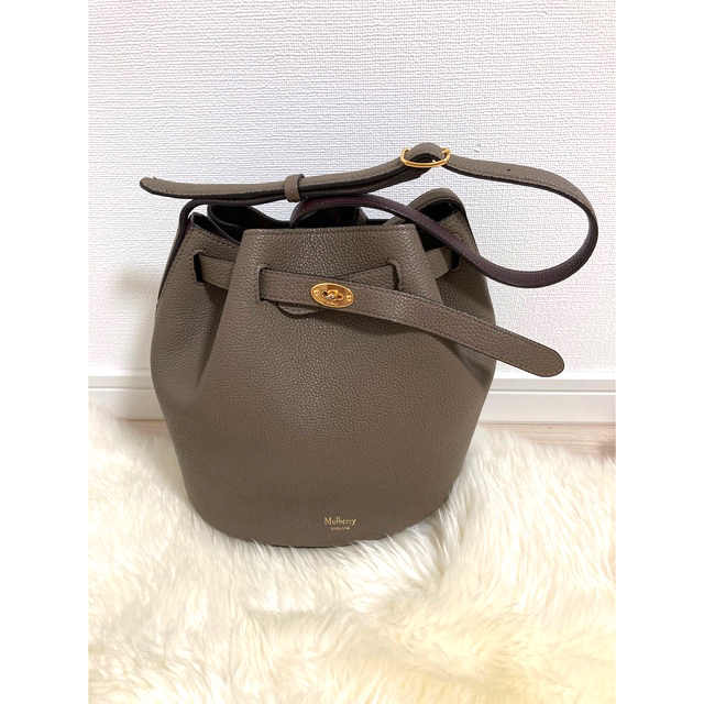 【超美品】Mulberry♡巾着ショルダーバッグ