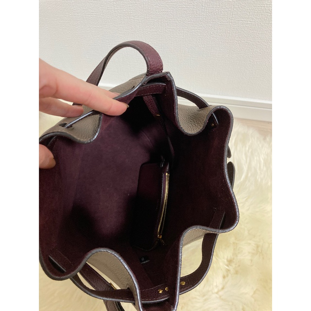 【超美品】Mulberry♡巾着ショルダーバッグ