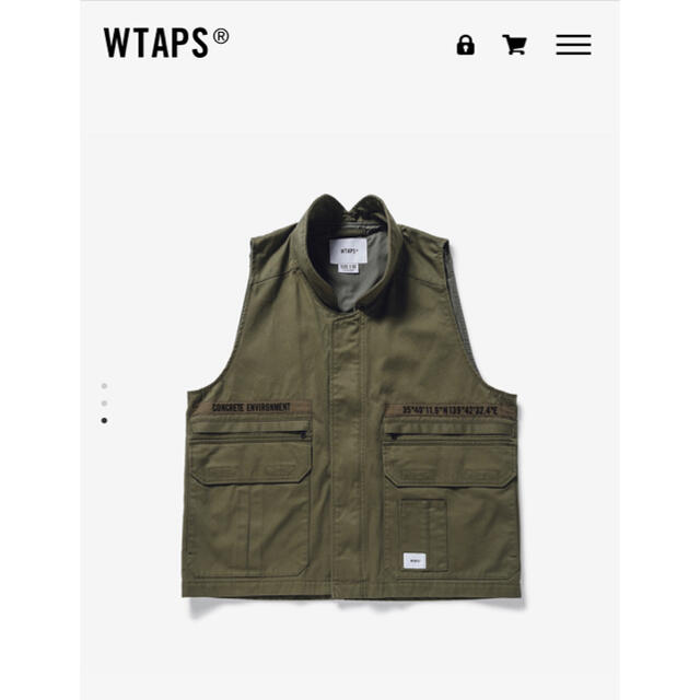 W)taps(ダブルタップス)のWTAPS REP VEST メンズのトップス(ベスト)の商品写真