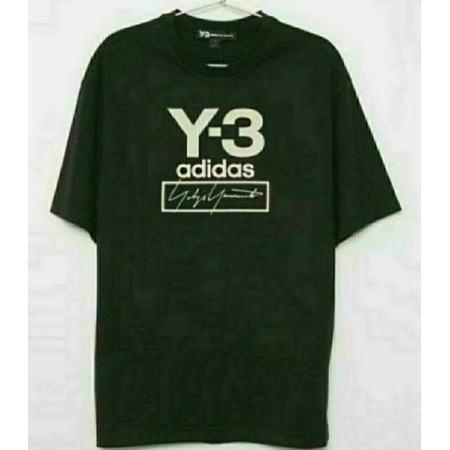 SENSE掲載 美品 送込 Y-3 Stacked Logo ラバープリント