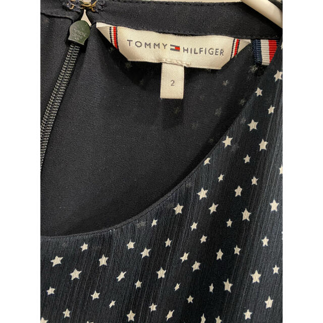 TOMMY HILFIGER(トミーヒルフィガー)の★TOMMY HILFIGER ペーズリーワンピース (ネイビー) レディースのワンピース(ロングワンピース/マキシワンピース)の商品写真