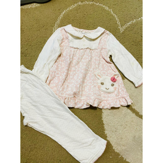 coeur a coeur(クーラクール)のクーラクール　パジャマ キッズ/ベビー/マタニティのキッズ服女の子用(90cm~)(パジャマ)の商品写真