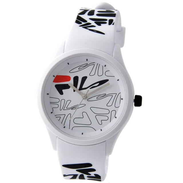 FILA(フィラ)のFILA STYLE フィラスタイル ホワイト×ブラック 腕時計 男女兼用 レディースのファッション小物(腕時計)の商品写真