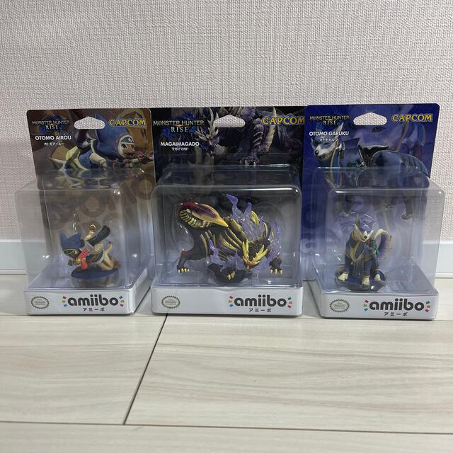 amiibo  アミーボ　モンハン　ライズ　モンスターハンター