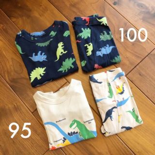 ベビーギャップ(babyGAP)の【まとめ売り】babyGAP  パジャマ　恐竜(パジャマ)