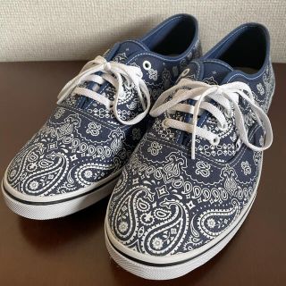 ヴァンズ(VANS)の【レア】　VANS バンズ　バンダナ柄　ペイズリー柄(スニーカー)