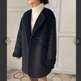 ザラ(ZARA)のスウェードボアコート(ムートンコート)