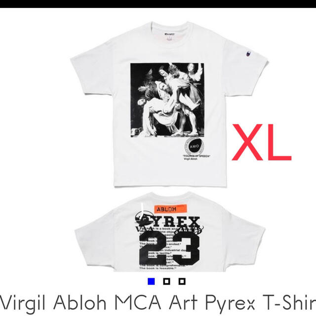 特上美品 Virgil Abloh MCA PYREX Tシャツ - Tシャツ/カットソー(半袖