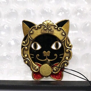 アナスイ(ANNA SUI)のGWセール 新品　未使用　タグ付　アナスイ　スマホリング  マイ ティティ　猫 (その他)