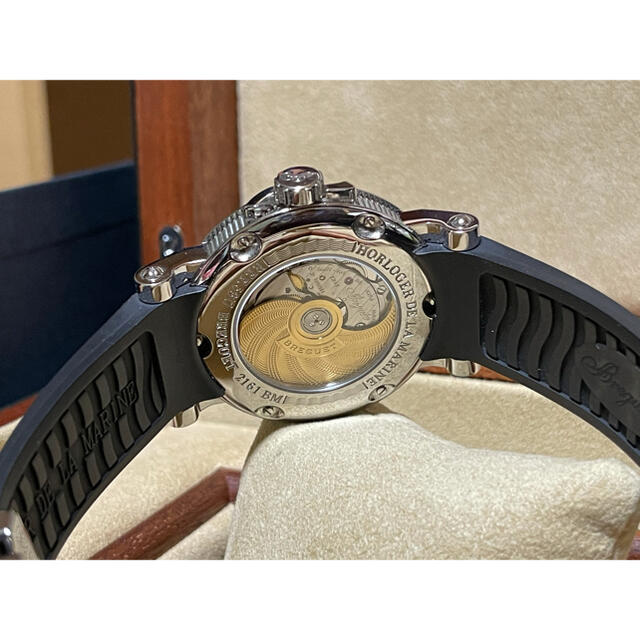 Breguet(ブレゲ)のブレゲ　マリーンⅡ ラージデイト 5817ST/92/5V8 BREGUET メンズの時計(腕時計(アナログ))の商品写真