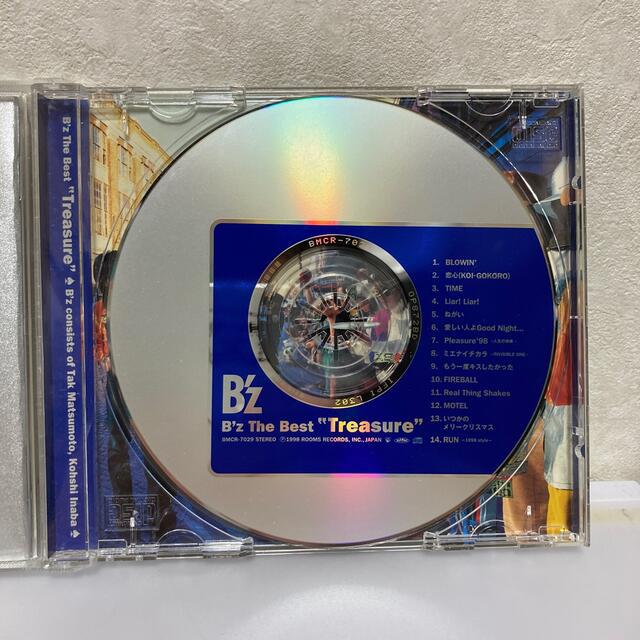 B'z ベストアルバム トレジャー、プレジャー エンタメ/ホビーのCD(ポップス/ロック(邦楽))の商品写真