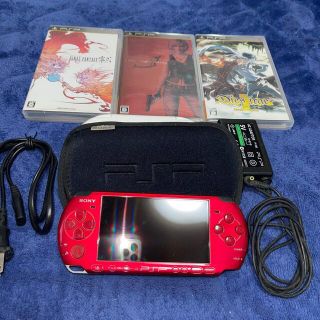 プレイステーションポータブル(PlayStation Portable)のPSP 本体2000 セット！ゲームソフト他まとめ売り！(携帯用ゲーム機本体)