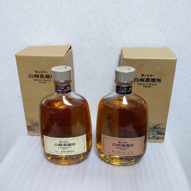 ★ サントリー 山崎蒸留所、白州蒸溜所　300ml 箱付