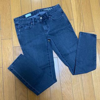 ギャップ(GAP)のGAP ブラックジーンズ　24インチ(デニム/ジーンズ)