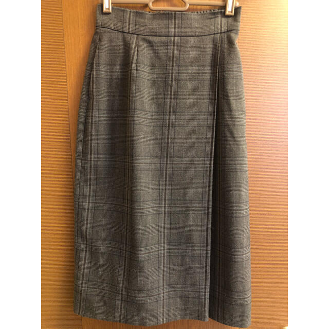 UNIQLO(ユニクロ)のチェックタイトスカート レディースのスカート(ひざ丈スカート)の商品写真