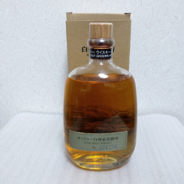 ☆レアコルク栓☆サントリー白州東蒸留所 300ml - ウイスキー