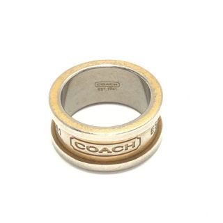 コーチ(COACH)のCOACH(コーチ) リング - 金属素材(リング(指輪))