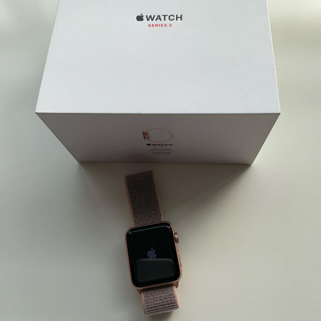 Apple Watch(アップルウォッチ)のApple Watch series 3 42mm GPS + Cellular メンズの時計(腕時計(デジタル))の商品写真