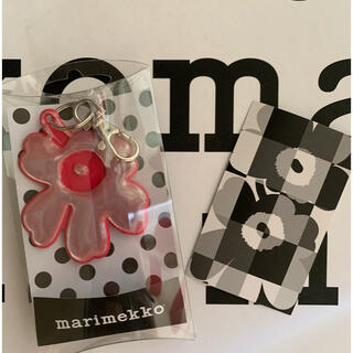 マリメッコ(marimekko)のマリメッコ　リフレクター　ウニッコ(キーホルダー)