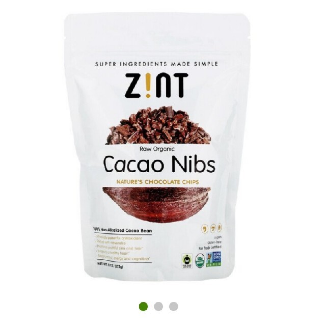 (mimi様専用)Raw Organic Cacao Nibs(カカオニブ)  食品/飲料/酒の食品(菓子/デザート)の商品写真