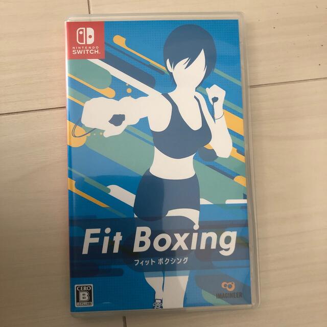 Fit Boxing Switch エンタメ/ホビーのゲームソフト/ゲーム機本体(家庭用ゲームソフト)の商品写真