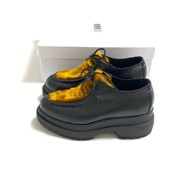 イタリア定価Maison Margiela MM6エコファー レザーブーツ 38