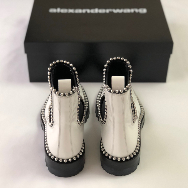 Alexander Wang(アレキサンダーワン)の【ソクジン様専用】ALEXANDER WANG  ショートブーツ 37.5 レディースの靴/シューズ(ブーツ)の商品写真