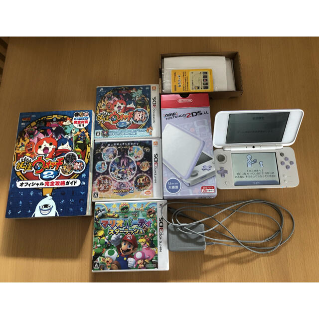 ニンテンドー2DS - Newニンテンドー2DS LL ホワイト×ラベンダーの通販