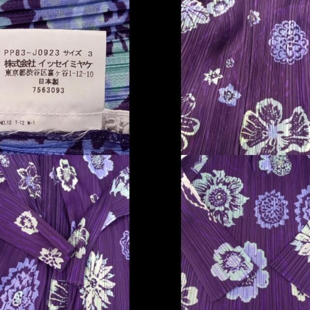 【新作からSALEアイテム等お得な商品満載】トップスわせについ PLEATS プリーツプリーズ アンサンブル サイズ3 Lの通販 by