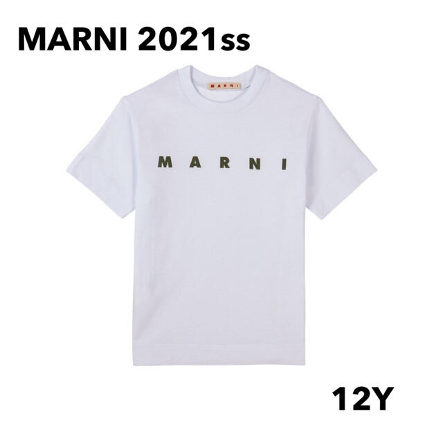 Marni(マルニ)のラスト1点❗️ MARNI 2021ss / ロゴTシャツ レディースのトップス(Tシャツ(半袖/袖なし))の商品写真