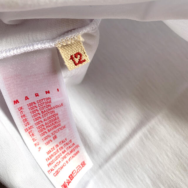 Marni(マルニ)のラスト1点❗️ MARNI 2021ss / ロゴTシャツ レディースのトップス(Tシャツ(半袖/袖なし))の商品写真