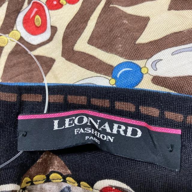 LEONARD(レオナール)のレオナール 長袖カットソー サイズM - レディースのトップス(カットソー(長袖/七分))の商品写真