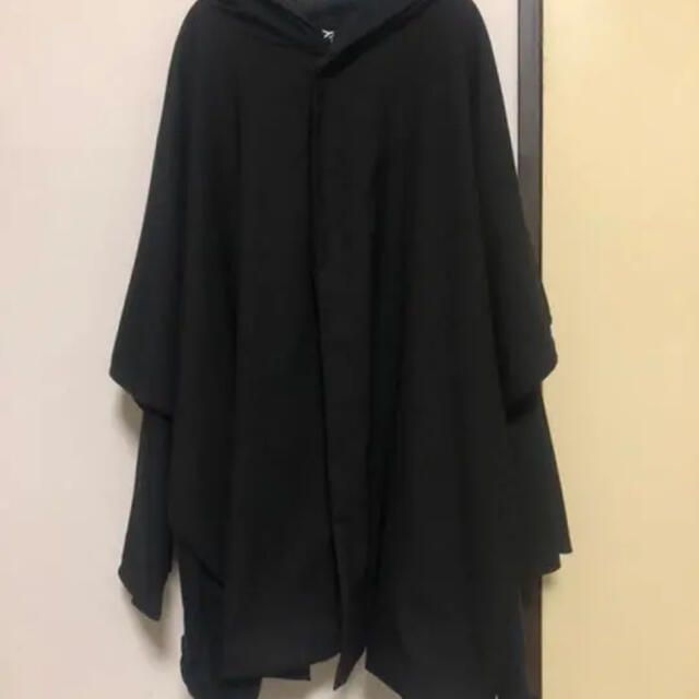 同時購入特典付き ヨウジヤマモトYOHJI Ground Y Gabardine Big Cape