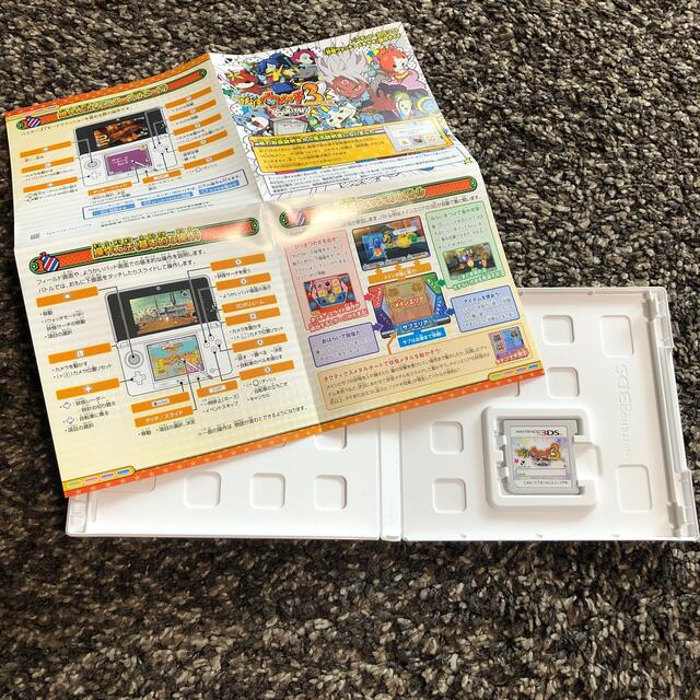 ニンテンドー3DS(ニンテンドー3DS)の妖怪ウォッチ3 スシ　テンプラ　スキヤキ 3DS 3枚セット エンタメ/ホビーのゲームソフト/ゲーム機本体(携帯用ゲームソフト)の商品写真