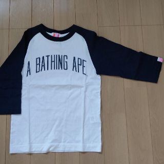 アベイシングエイプ(A BATHING APE)のA  BATHING  APE   ラグランシャツ(カットソー(長袖/七分))