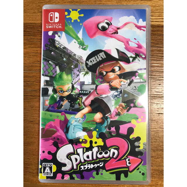 Nintendo Switch(ニンテンドースイッチ)の【中古】スプラトゥーン２　splatoon2  switch エンタメ/ホビーのゲームソフト/ゲーム機本体(家庭用ゲームソフト)の商品写真