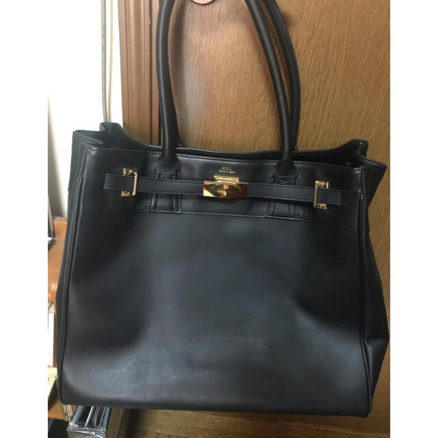 M.U.L トートバッグ Lサイズ ゴールド金具 - トートバッグ